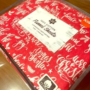 King Flannel Sheets NWT